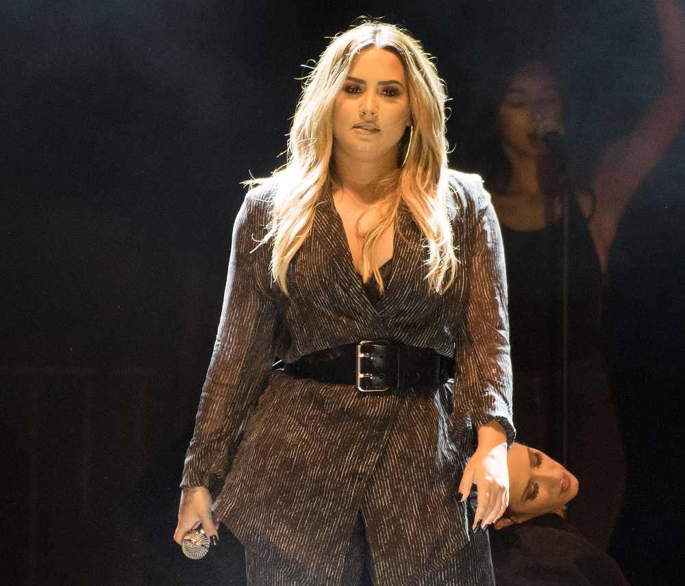 Demi Lovato performs during the 2018 California Mid-State Fair on July 22, 2018 in Paso Robles, California.
