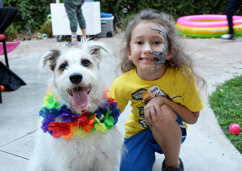 Hallmark Channel's Happy the Dog Hosts Backyard BBQ for Ronald McDonald House Kids