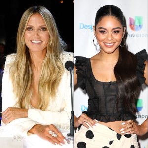heidi klum and Vanessa Hudgens