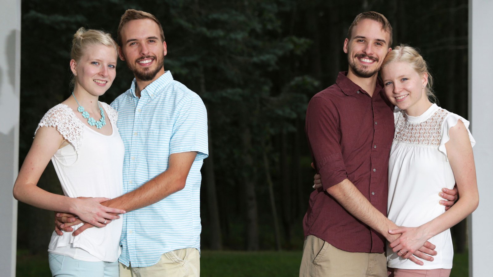 identical twin brothers identical twin sisters marry marriage
