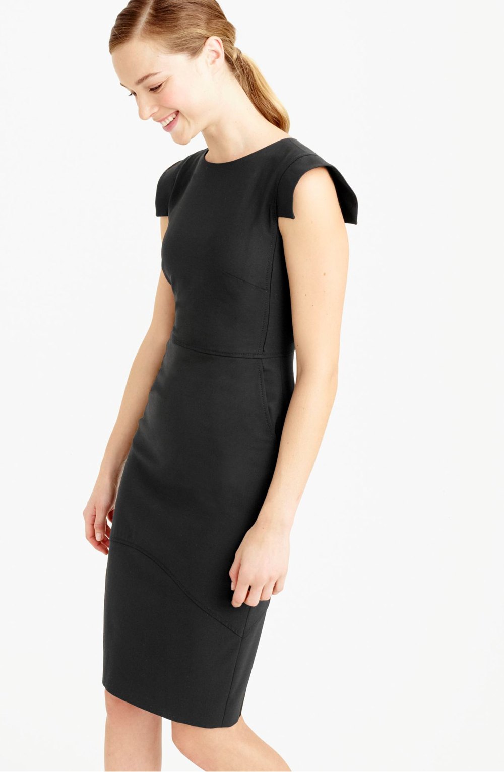 j crew dress for work interviews black