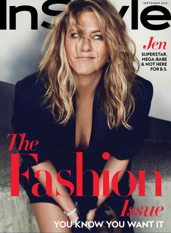 Jennifer Aniston cover Instyle September issue