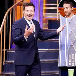 Ryan Reynolds Jimmy Fallon Drinko Vomit