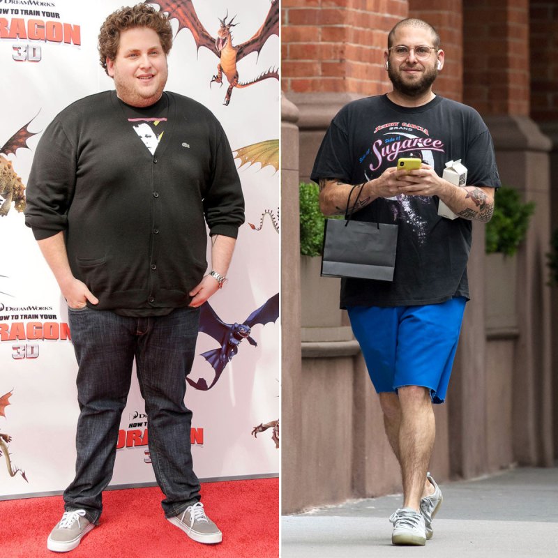 Jonah Hill before and after weight loss