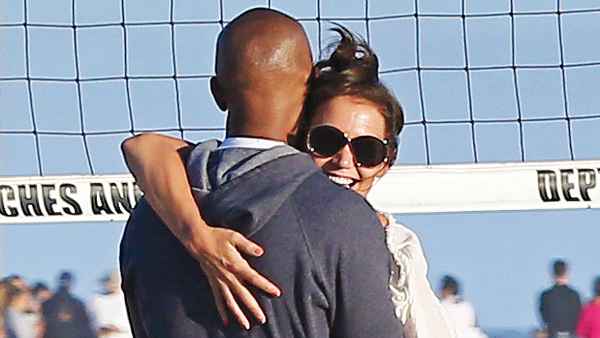Katie Holmes Jamie Foxx Beach Love