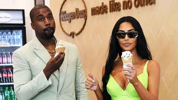Kim Kardashian Kanye West 2 Chainz Wedding Ice Cream Date