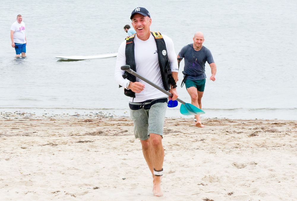Matt Lauer 2018 Hamptons Paddle and Party for Pink