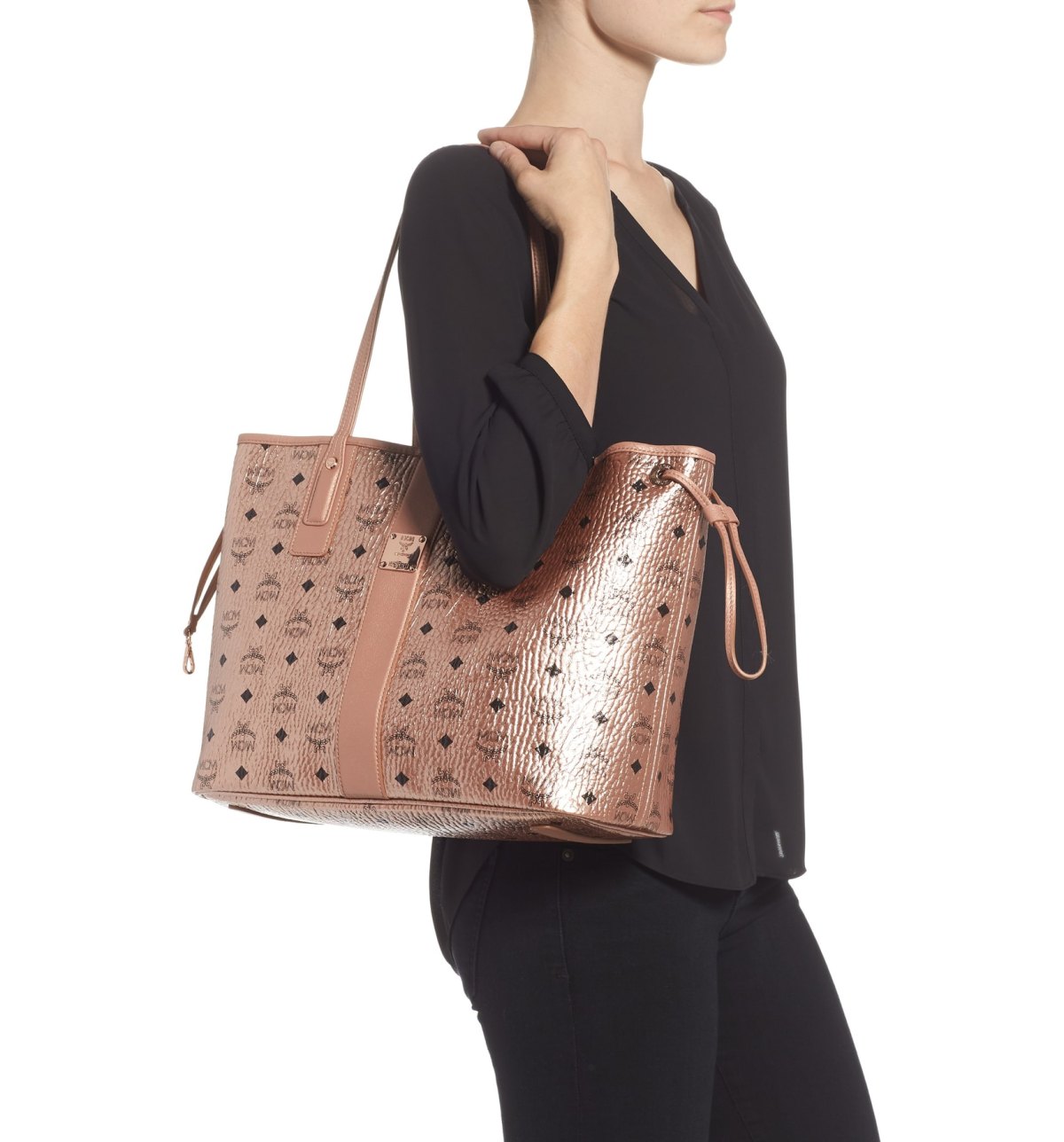 Shop the 5-Star MCM Reversible Designer Tote — Two Bags in One!