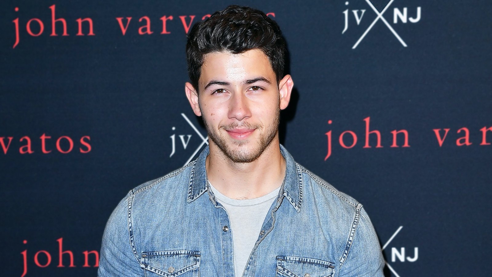Nick Jonas attends the launch of his new fragrance collaboration JVxNJ with US designer John Varvatos in New York City on August 8, 2018.