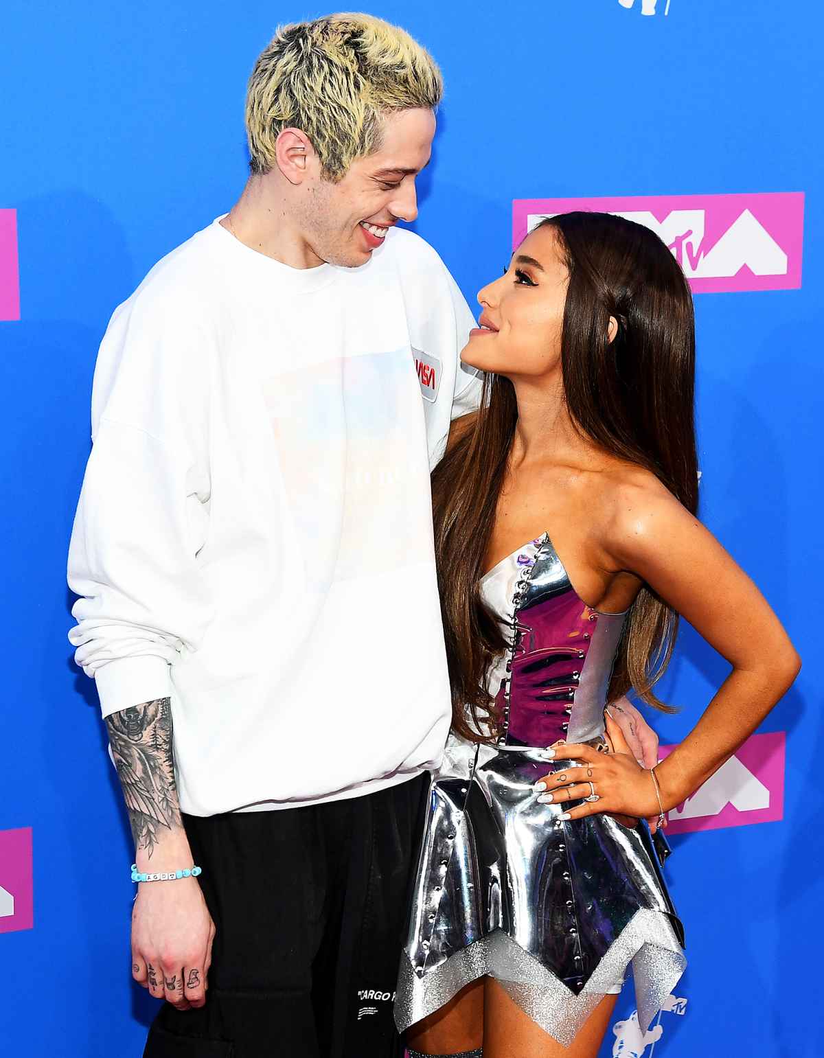 Pete Davidson Ariana Grande VMAs 2018