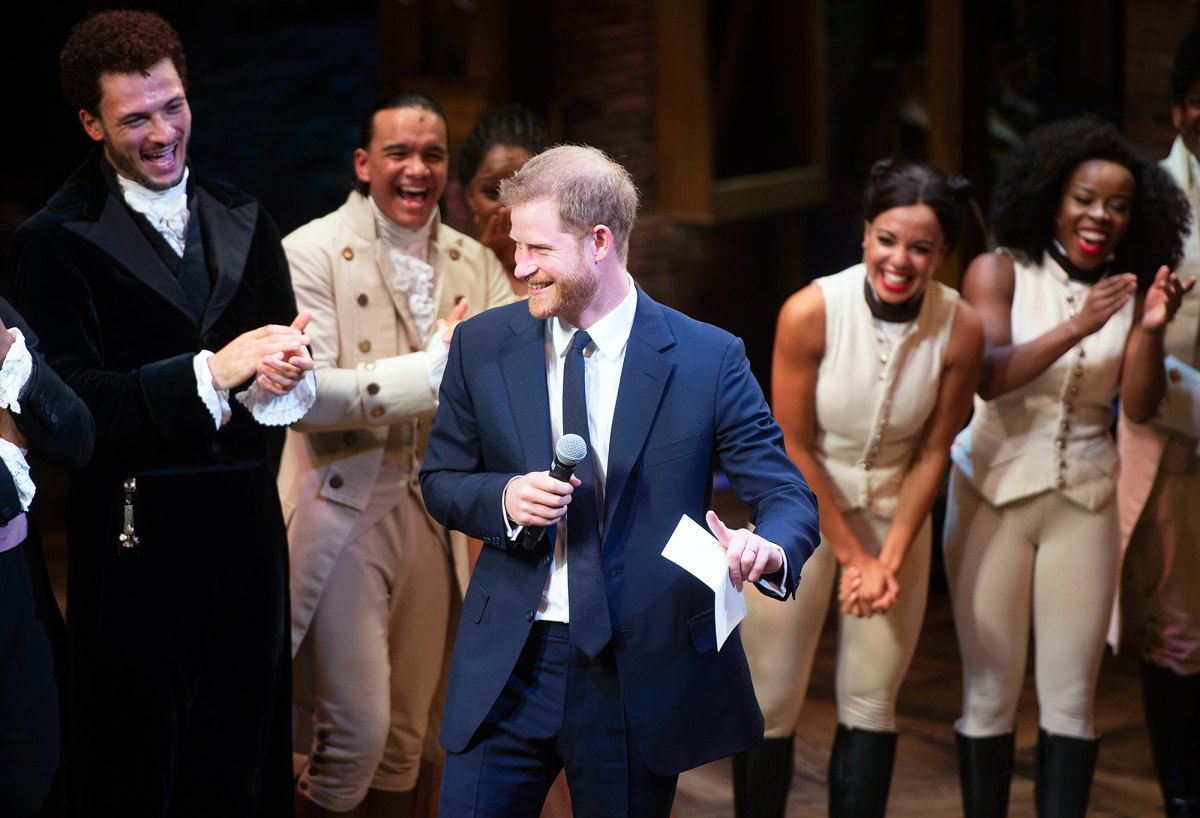 Search Altitude encounter Prince Harry Breaks Into King George III Song at 'Hamilton'