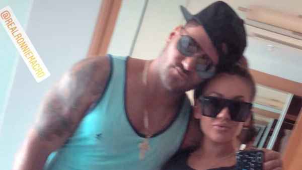 Ronnie Ortiz Magro and Jen Hartley