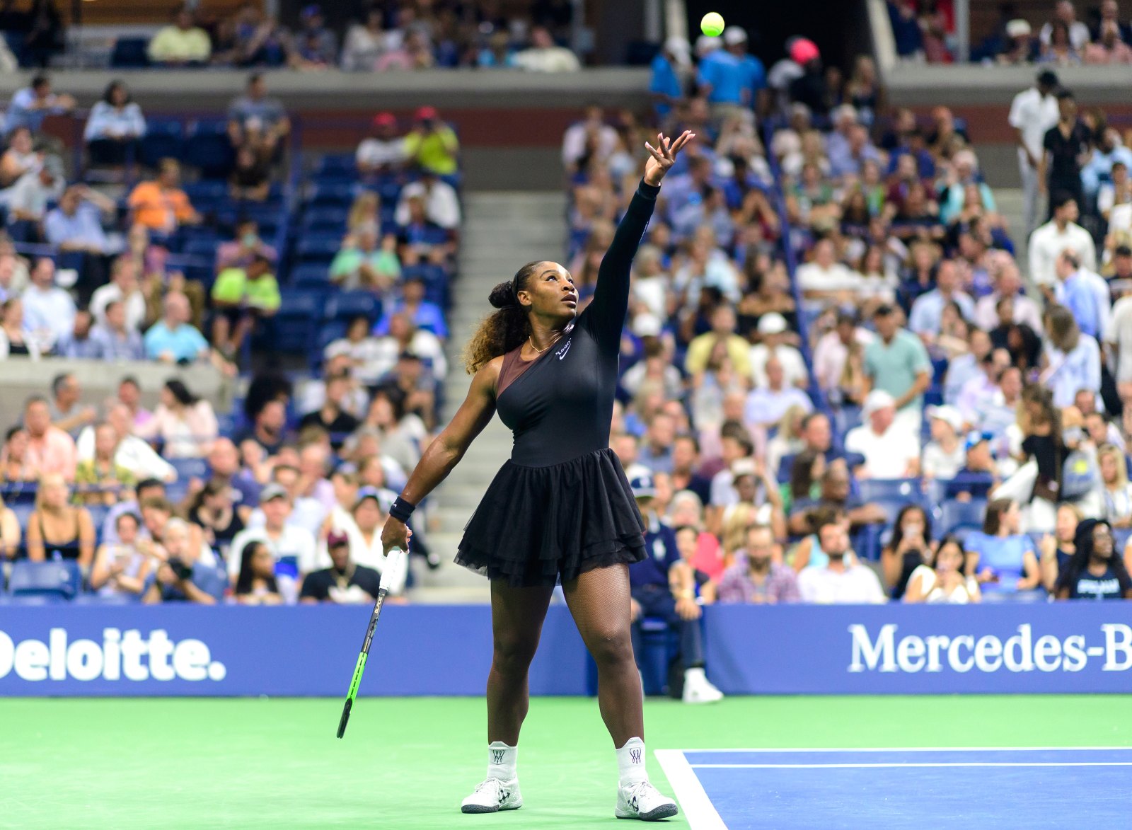 Serena Williams' One-Shoulder Off-White Nike 2018
