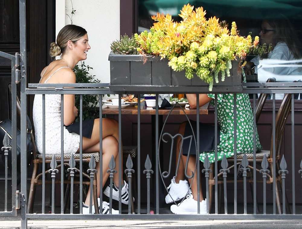 Shauna Sexton eating lunch