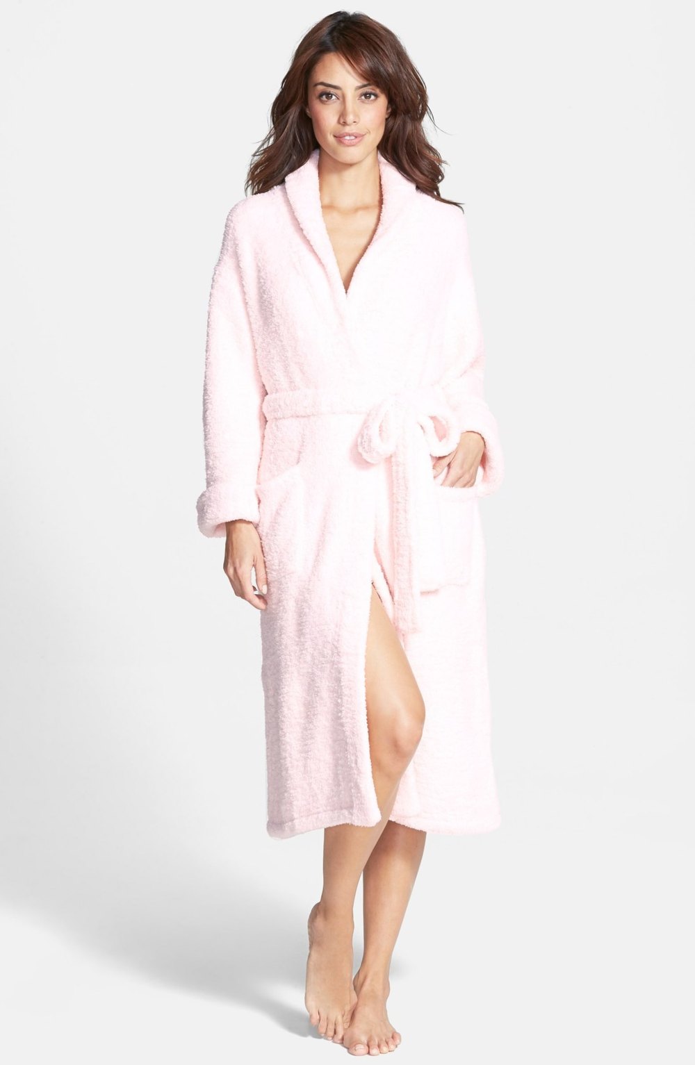pink robe 