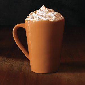 Starbucks' seasonal Pumpkin Spice Latte.