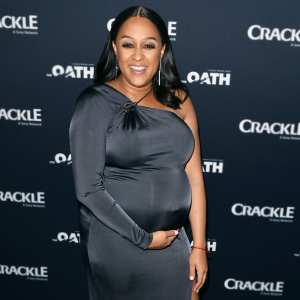 Tia Mowry at The Oath Premiere on March 07, 2018.