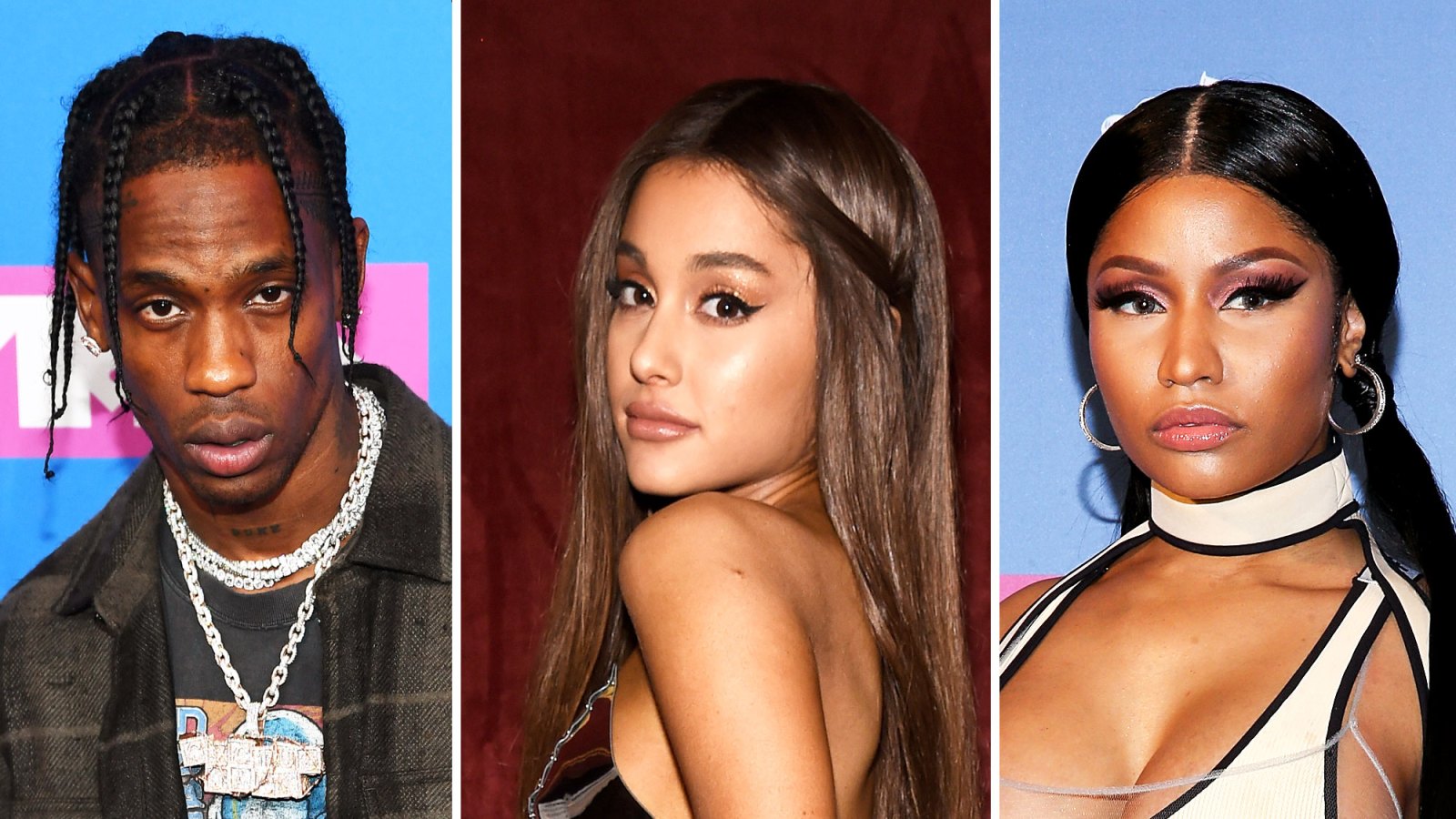 Travis Scott, Ariana Grande and Nicki Minaj shade feud