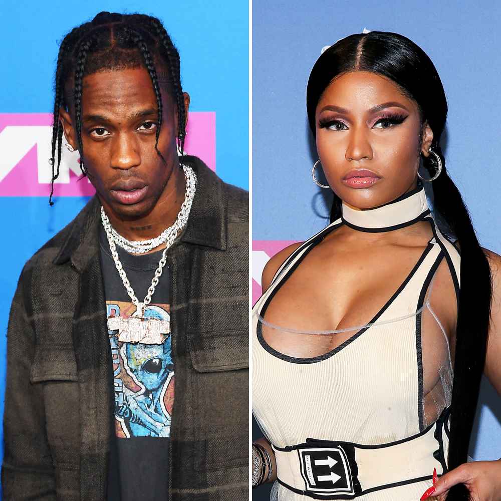 Travis Scott Nicki Minaj VMAs 2018