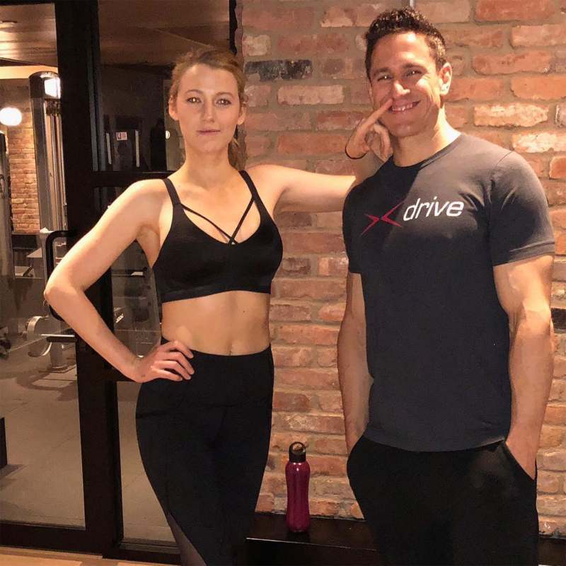 Blake Lively and Don Saladino hollywood trainers
