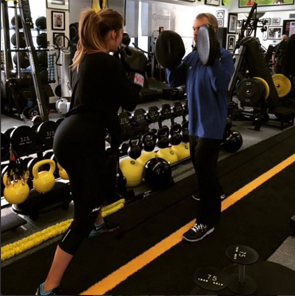 Gunnar Peter and Khloe Kardashian trainers hollywood