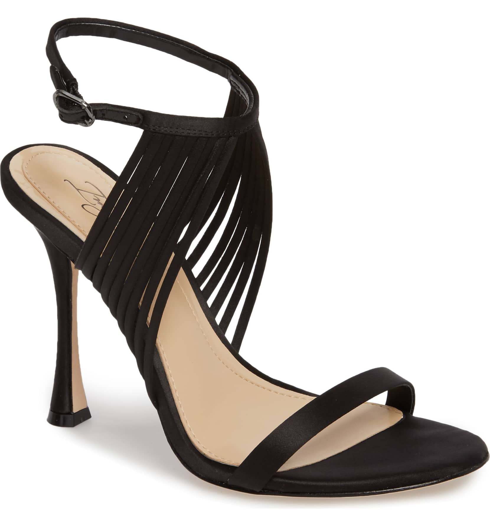 Vince Camuto Leather Heeled Strappy Sandals - Razanya - QVC.com