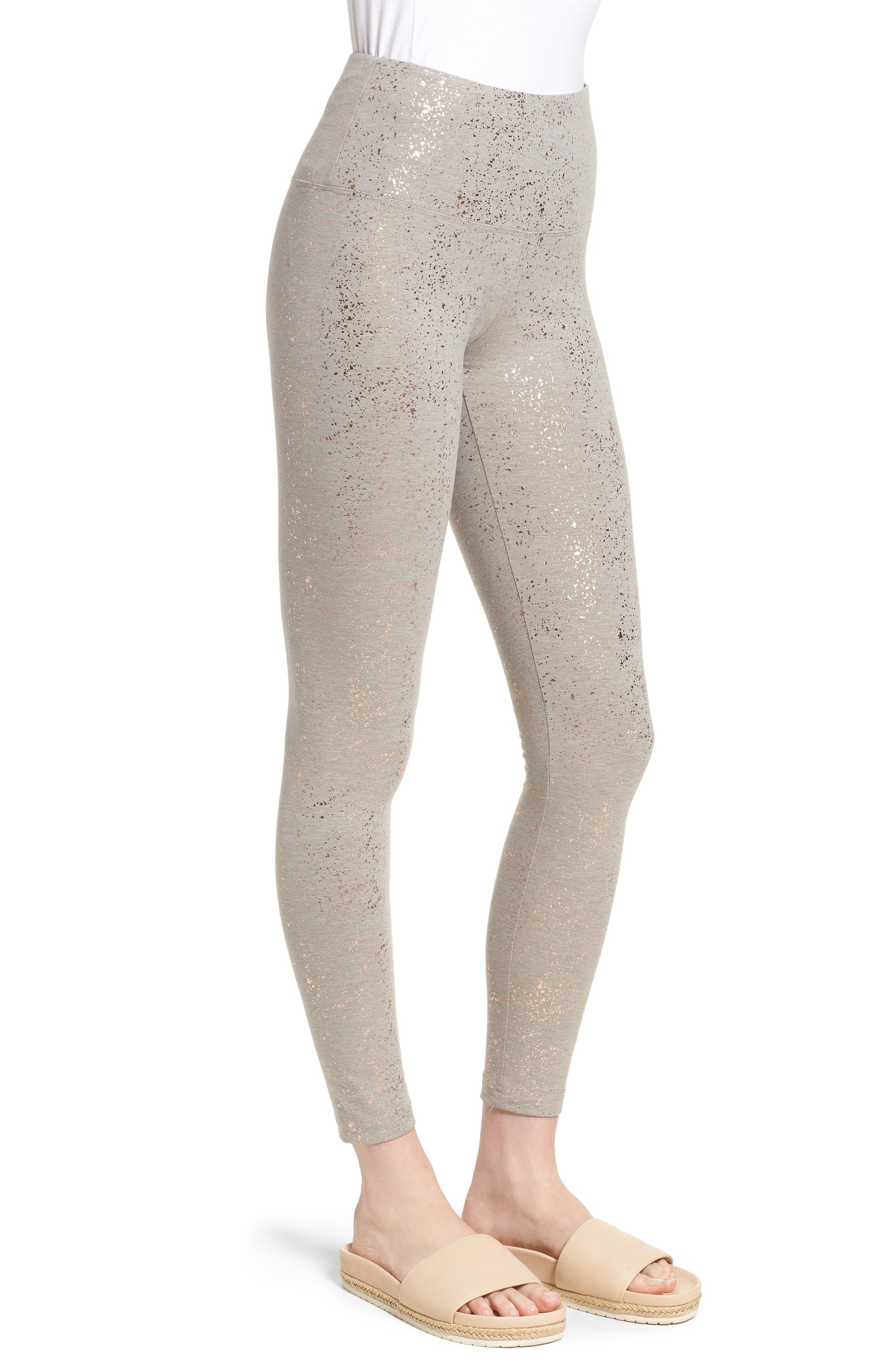 rose gold leggings