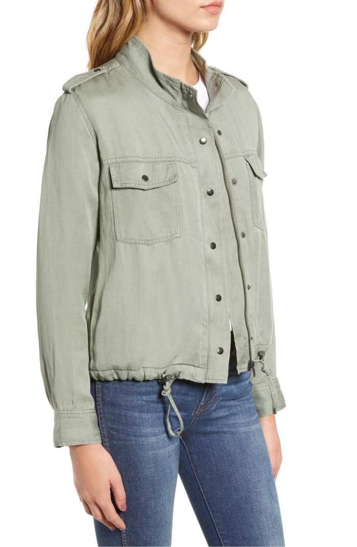 Spice Up Your Outerwear Collection With This Trendy Military Jacket ...