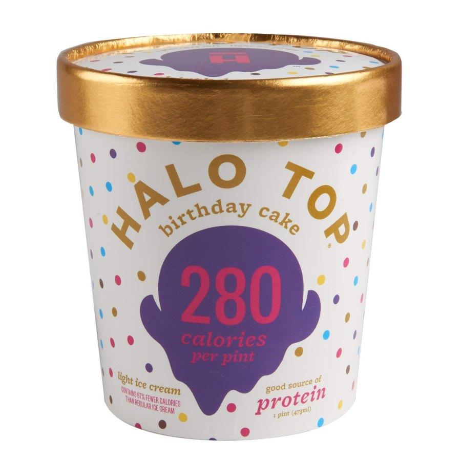 Halo Top Birthday Cake Ice Cream