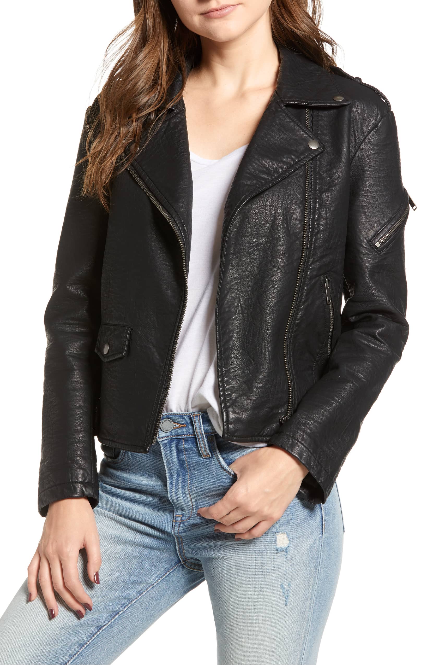 Best Leather Jackets for Fall 2018: Faux, Collarless, Biker