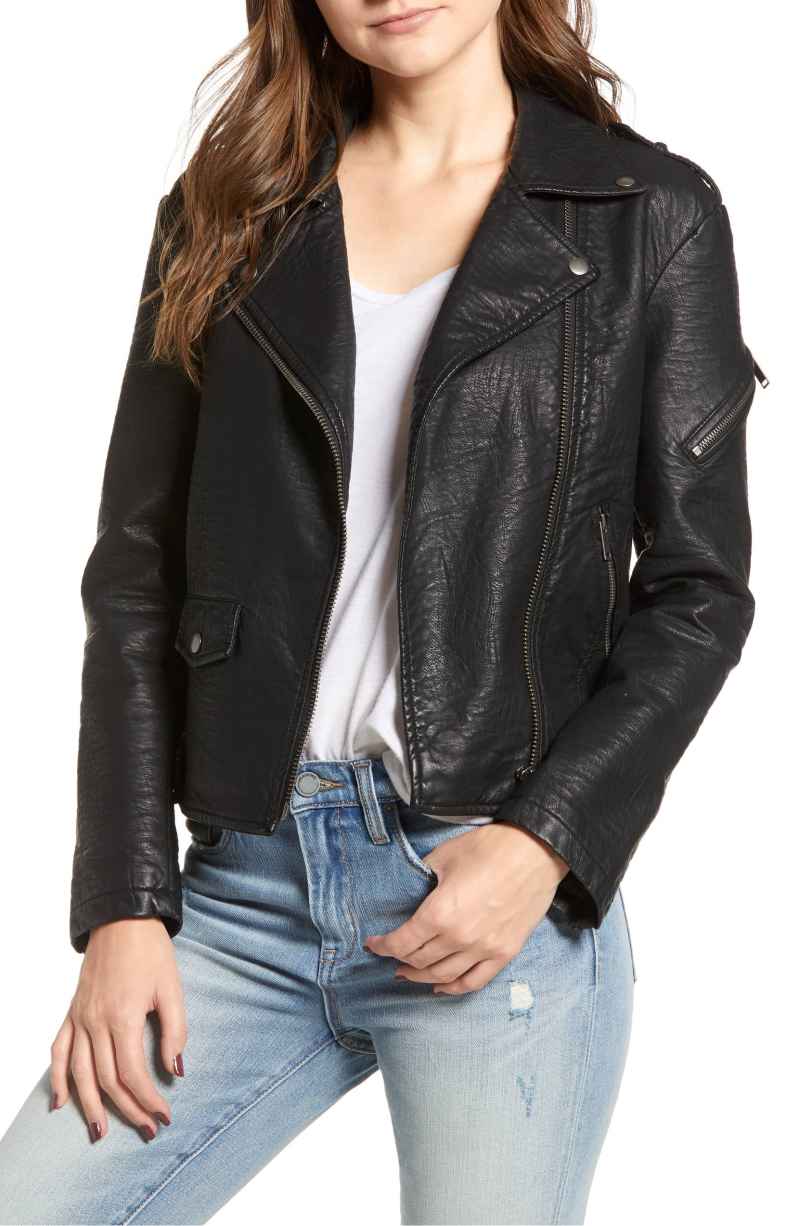 lira clothing camaro faux leather jacket