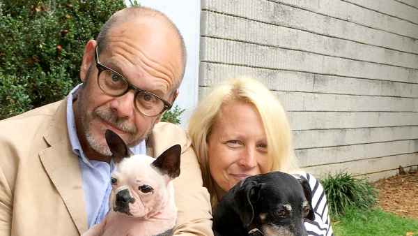 Alton Brown and fiance Elizabeth Ingram