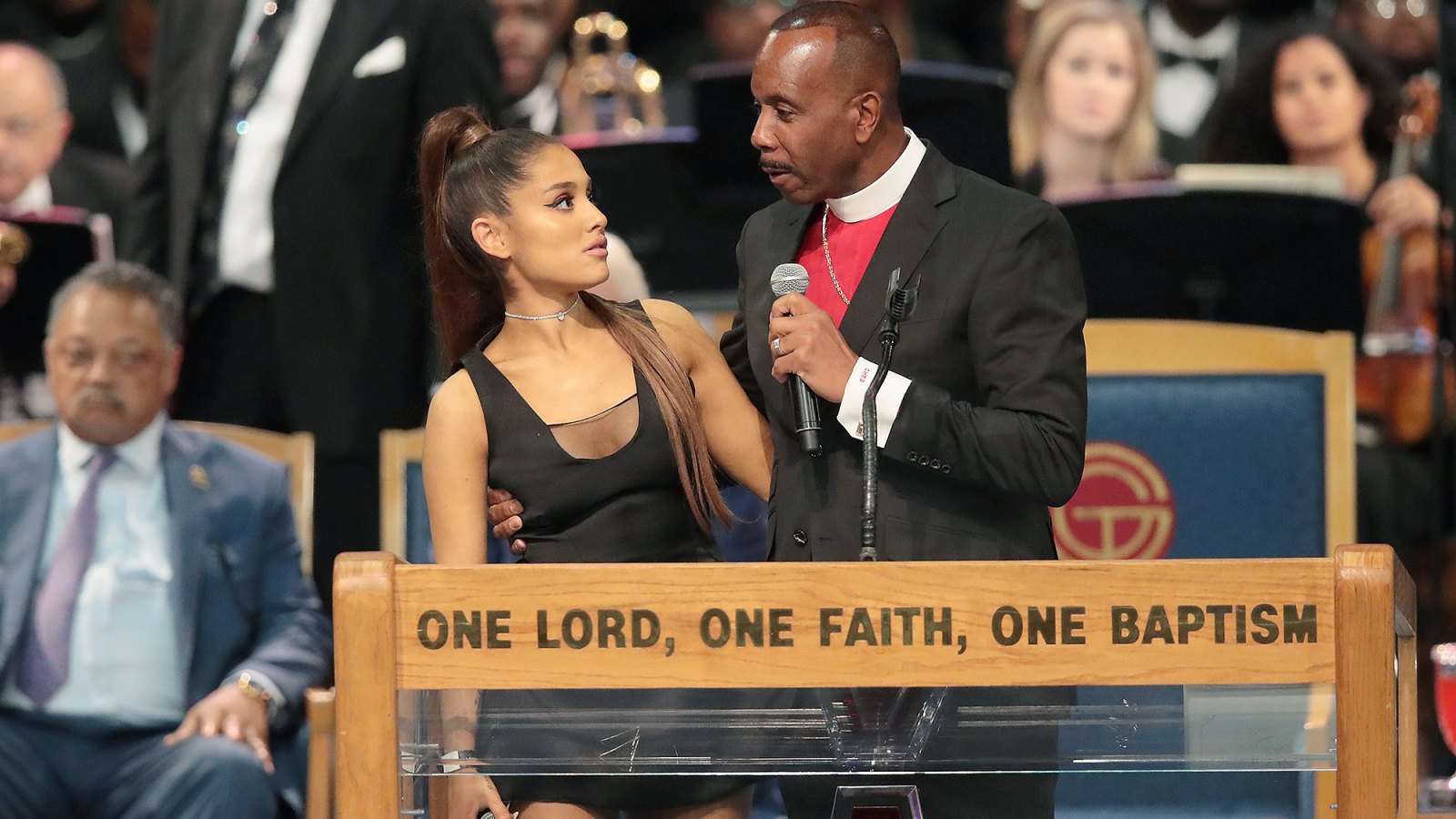 Ariana Grande, Bishop Charles Ellis III, Aretha Franklin, Funeral, Apology