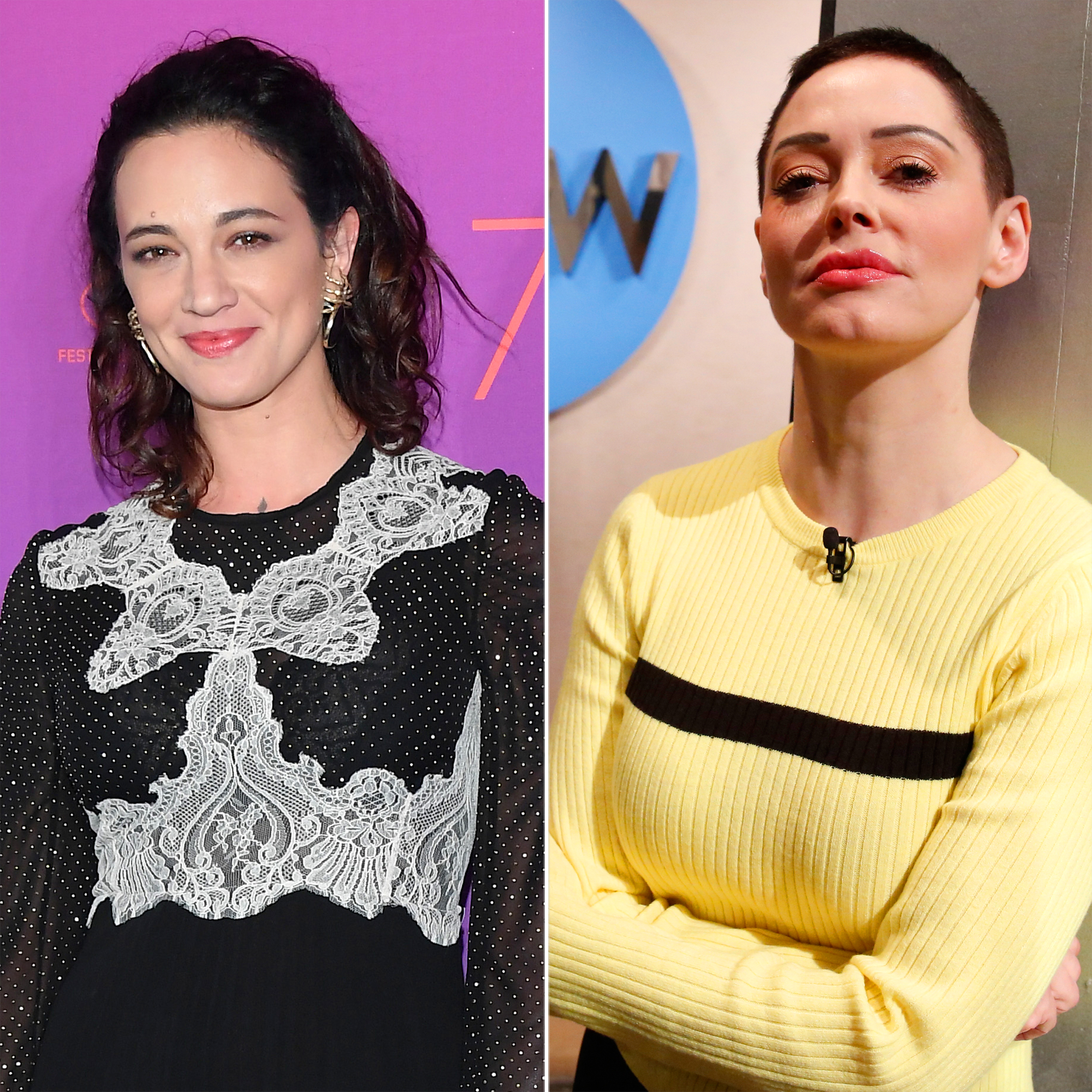 Asia Argento and Rose McGowan