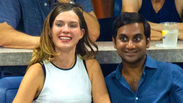 Aziz Ansari and Serena Skov Campbell