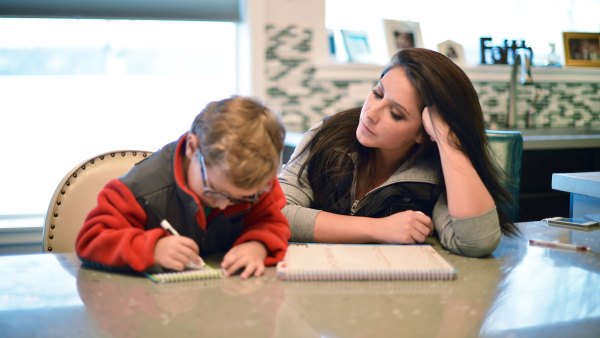 Bristol Palin with her son, Tripp Johnston