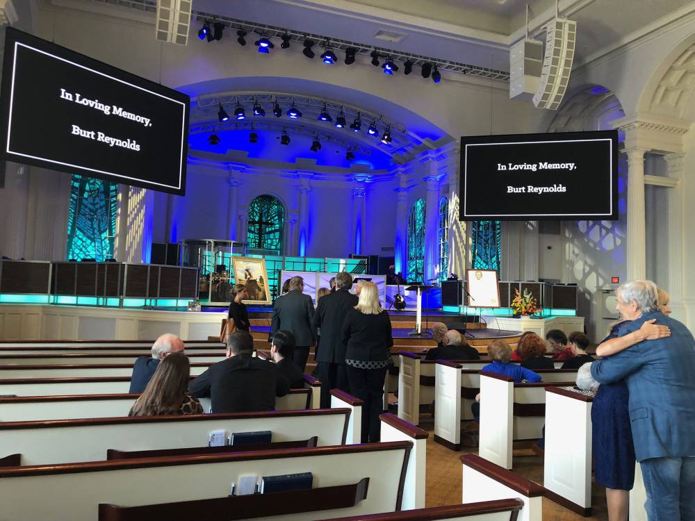Burt Reynolds&rsquo; funeral