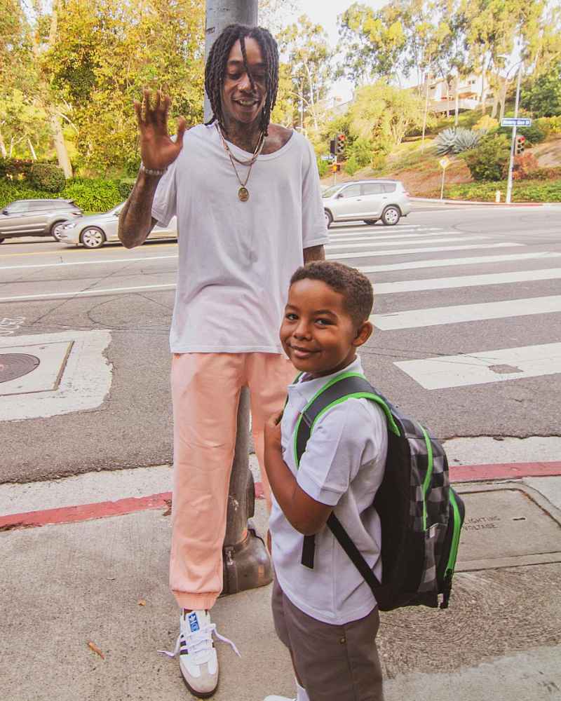 Celebrity Kids Back To School Wiz Khalifa