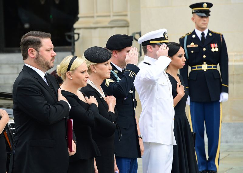 Cindy McCain, Sons, Daughters, US Senator John McCain, Memorial, Funeral