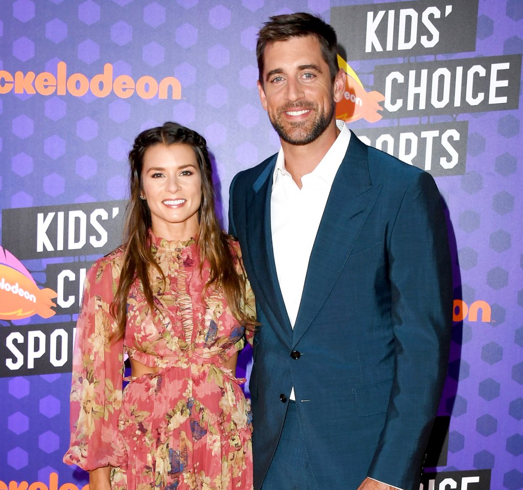 Danica Patrick Aaron Rodgers and I ‘Watch a Lot of Sports’