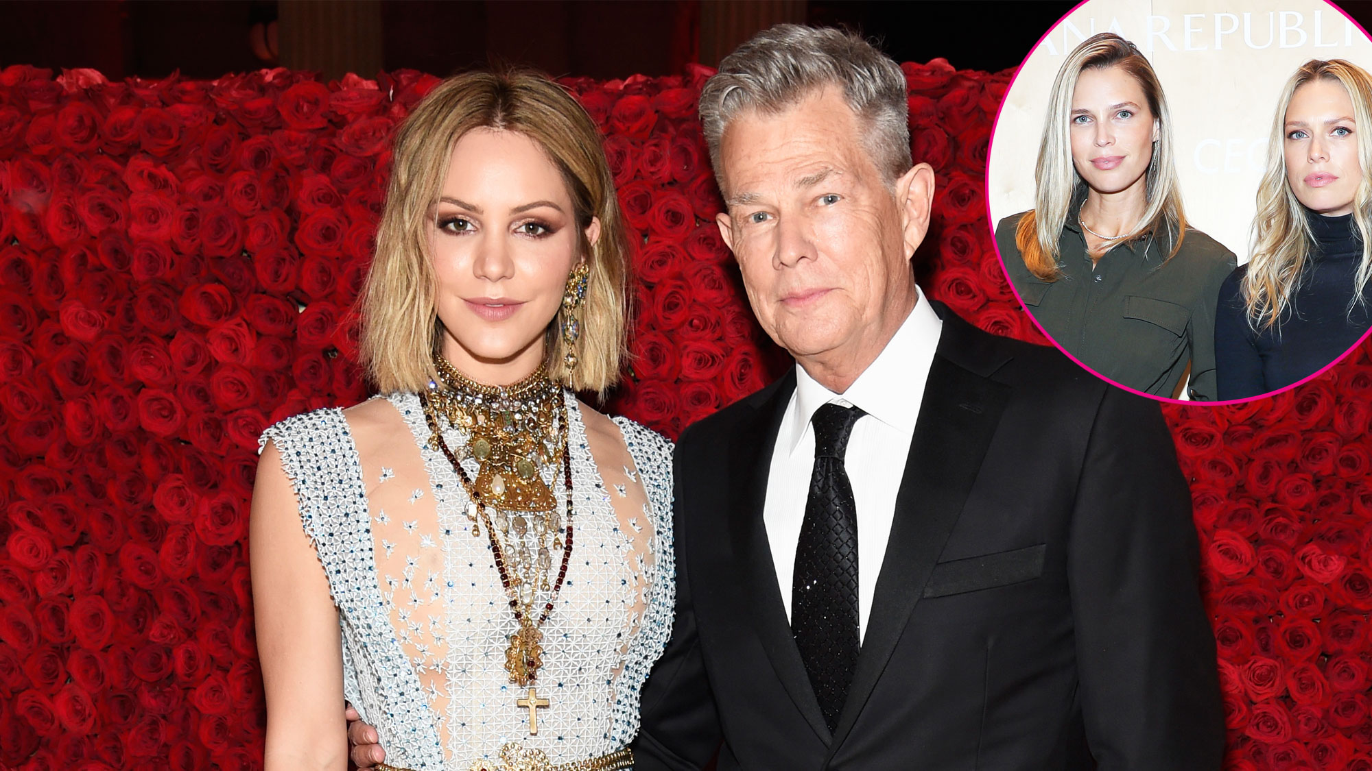 Katharine McPhee, David Foster, Erin Foster and Sara Foster