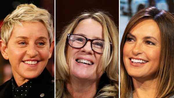 Ellen DeGeneres, Mariska Hargitay and Dr. Christine Blasey Ford