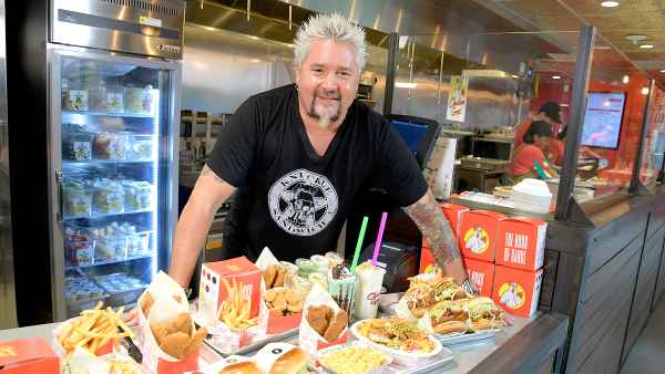 Chef Guy Fieri at Chicken Guy! at Disney Springs