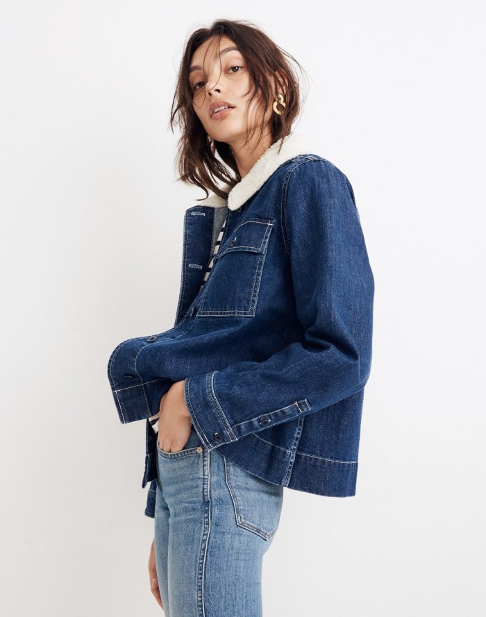 Madewell Has a Denim Jacket Perfect for Cold Weather | Us Weekly