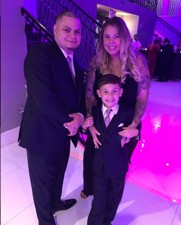 Jo Rivera and Kailyn Lowry and their son Isaac