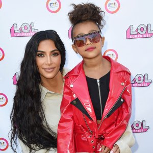 Kim Kardashian West, North West, Runway, LOL Surprise