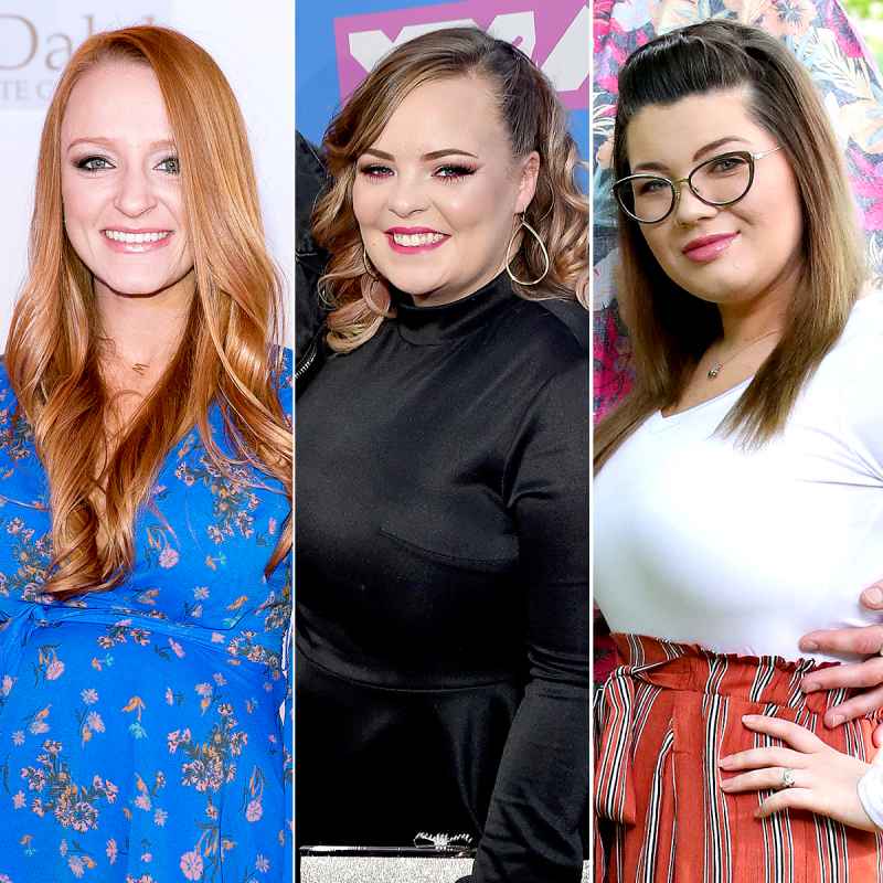 Maci-Bookout,-Catelynn-Lowell-and-Amber-Portwood