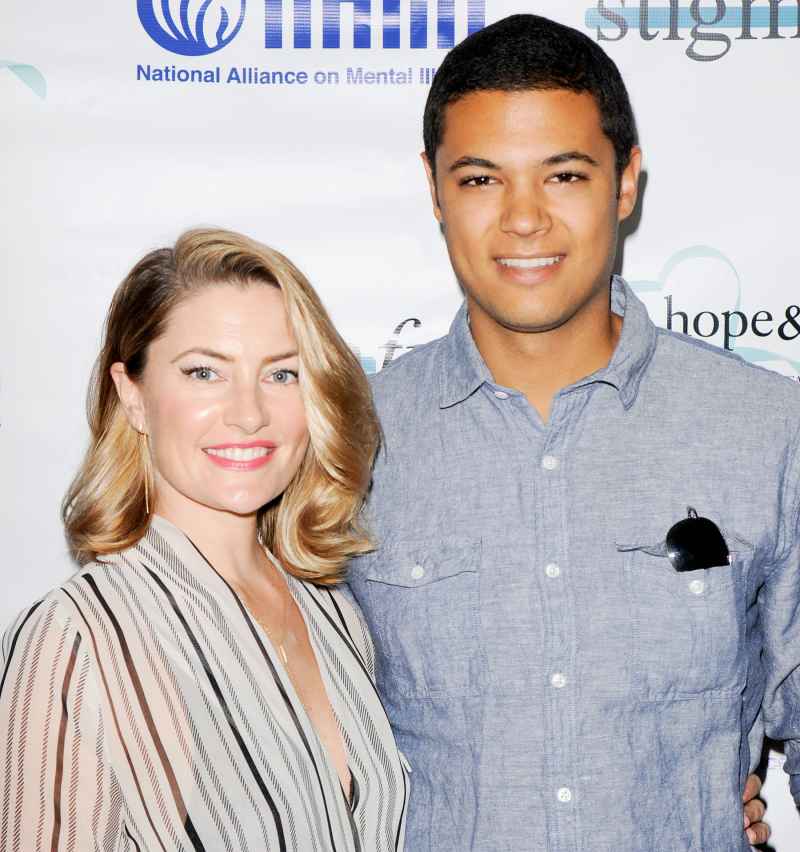 Madchen-Amick-and-her-son-Sylvester