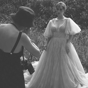 Zac-Posen's-Spring-Summer-2019-Lookbook-Maya-Hawke