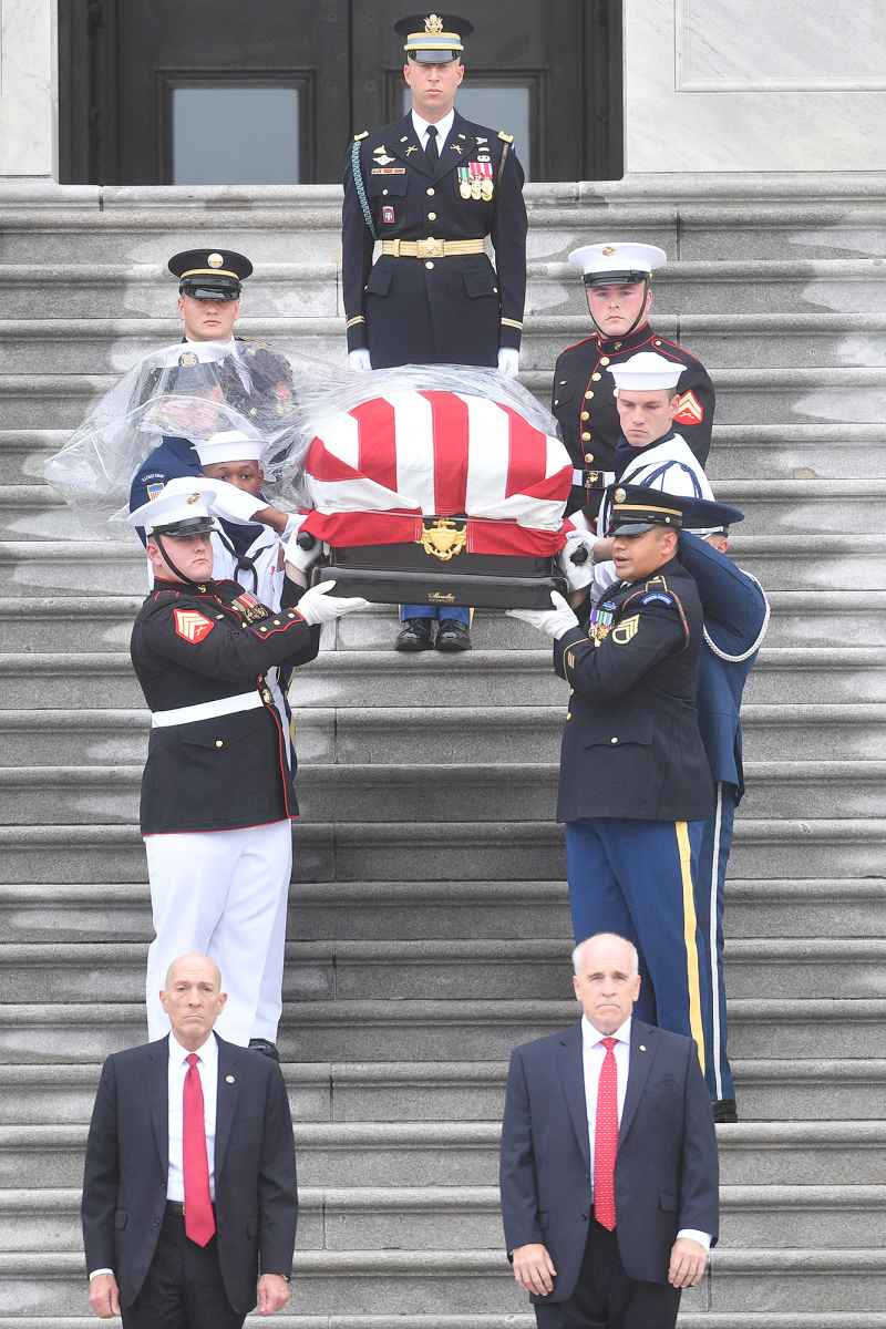 Military Honor Guard, US Senator John McCain, Memorial, Funeral